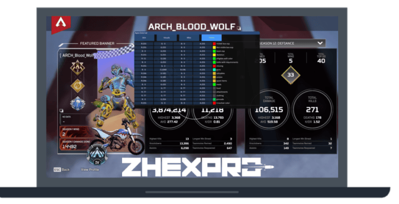 Apex Legends Cheats Aimbot color settings