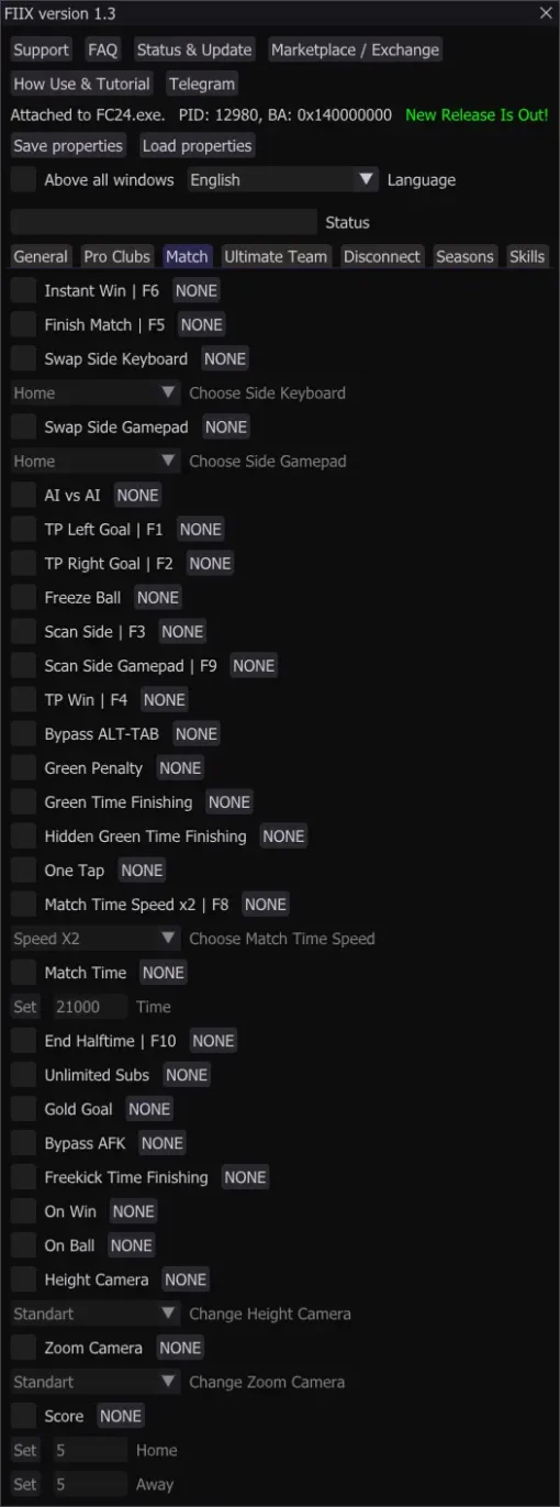 FX FC 24 CHEATS