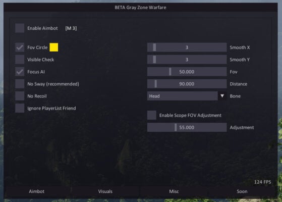gwz menu 1