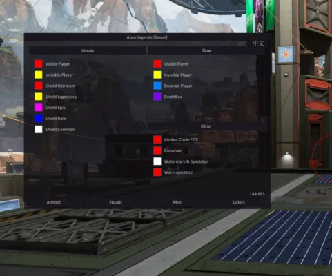 ce apex colors